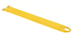 Vestil FE-6-60-P-EACH Steel Pin Style Single Fork Extension 6 in. x 60 in. 4,000 lb. Capacity Yellow