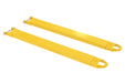 Vestil FE-6-60-P Steel Pin Style Fork Extensions 6-1/2 in. x 60 in. 4,000 lb. Capacity Yellow