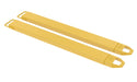 Vestil FE-6-60 Steel Fork Extensions 6 in. x 60 in. 4,000 lb. Capacity Yellow
