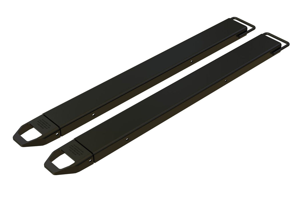 Vestil FE-6-63-BK Steel Fork Extensions 6 in. x 63 in. 4,000 lb. Capacity Black