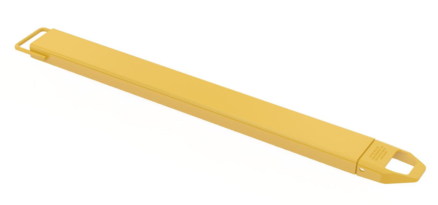 Vestil FE-6-63-EACH Steel Single Fork Extension 6 in. x 63 in. 4,000 lb. Capacity Yellow