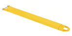 Vestil FE-6-63-P-EACH Steel Pin Style Single Fork Extension 6 in. x 63 in. 4,000 lb. Capacity Yellow