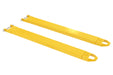 Vestil FE-6-63-P Steel Pin Style Fork Extensions 6 in. x 63 in. 4,000 lb. Capacity Yellow