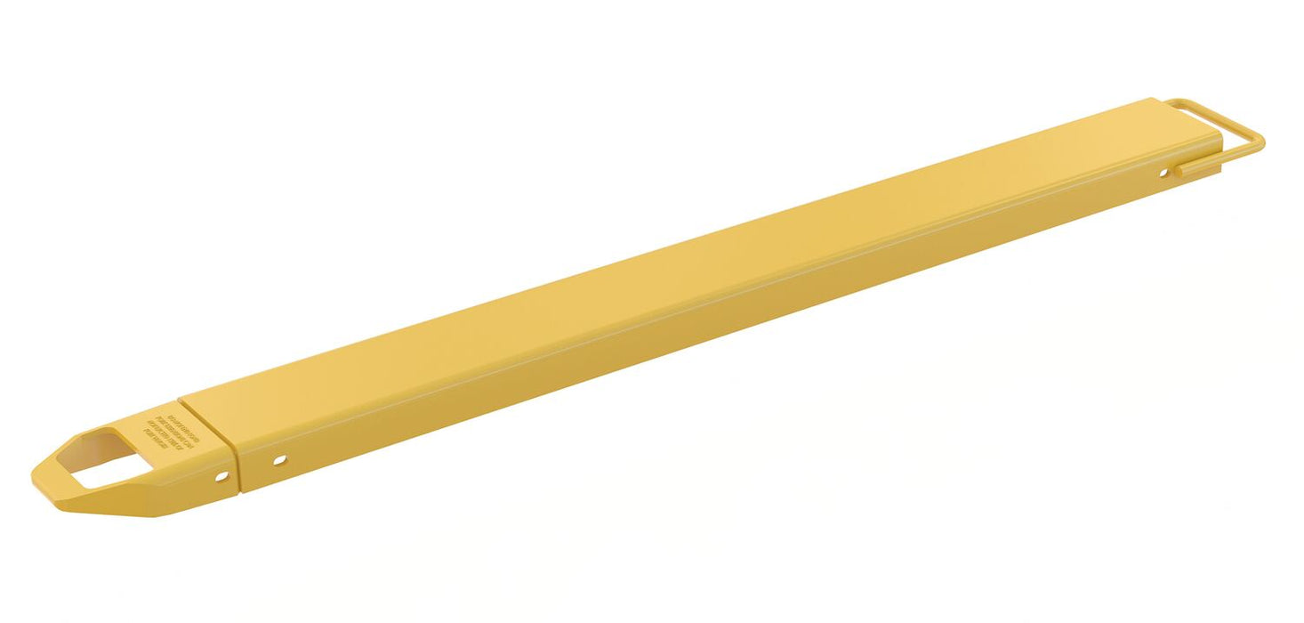 Vestil FE-6-66-EACH Steel Single Fork Extension 6 in. x 66 in. 4,000 lb. Capacity Yellow