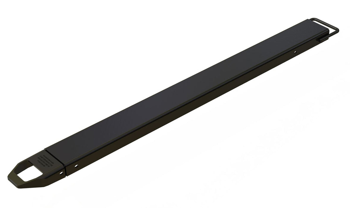 Vestil FE-6-72-BK-EACH Steel Single Fork Extension 6 in. x 72 in. 4,000 lb. Capacity Black