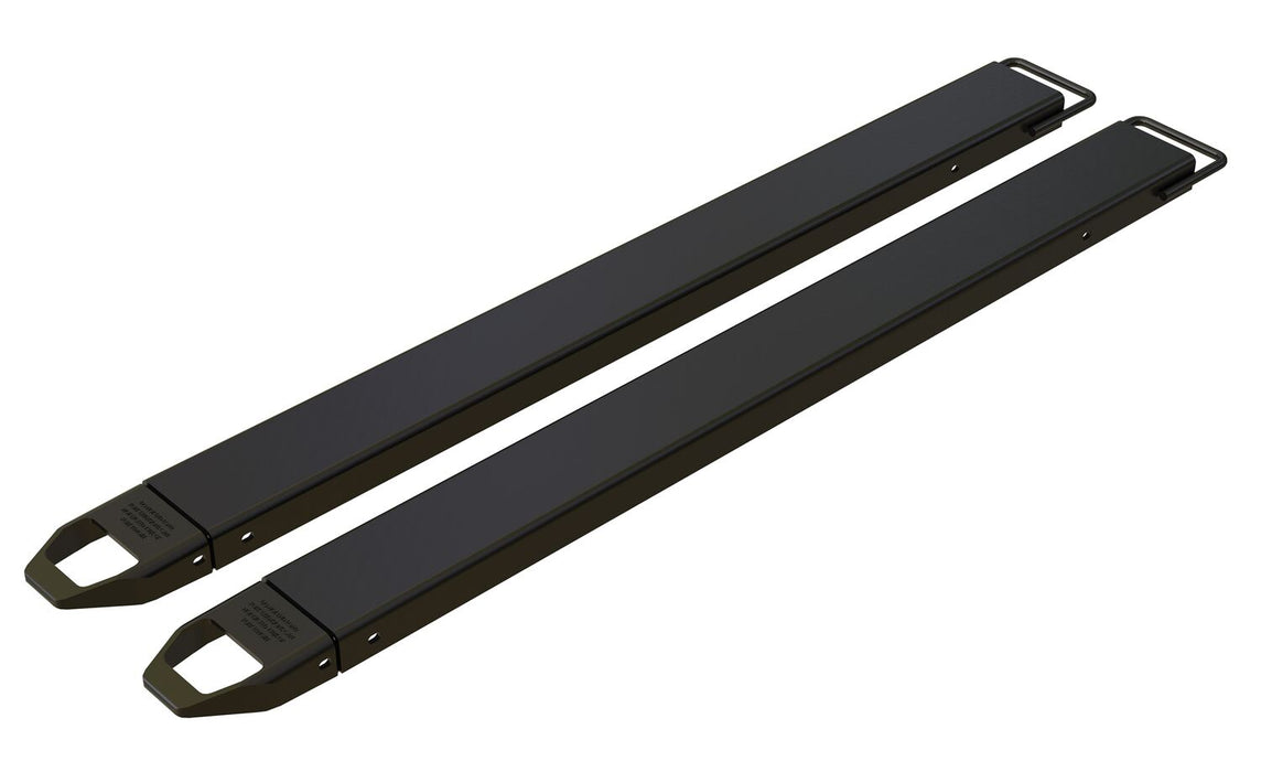 Vestil FE-6-72-BK Steel Fork Extensions 6 in. x 72 in. 4,000 lb. Capacity Black