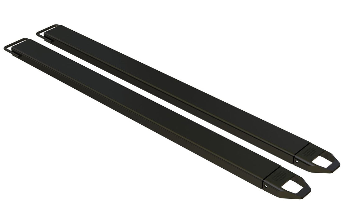 Vestil FE-6-84-BK Steel Fork Extensions 6 in. x 84 in. 4,000 lb. Capacity Black