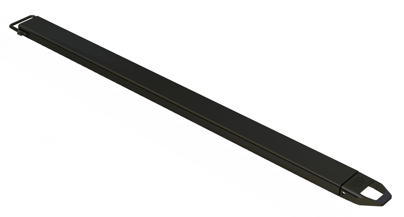 Vestil FE-6-96-BK-EACH Steel Single Fork Extension 6 in. x 96 in. 4,000 lb. Capacity Black