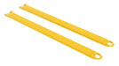 Vestil FE-6-96-P Steel Pin Style Fork Extensions 6 in. x 96 in. 4,000 lb. Capacity Yellow