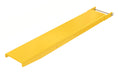 Vestil FE-7-48-P-EACH Steel Pin Style Single Fork Extension 7 in. x 48 in. 4,000 lb. Capacity Yellow