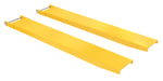 Vestil FE-7-54-P Steel Pin Style Fork Extensions 7 in. x 54 in. 4,000 lb. Capacity Yellow