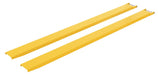 Vestil FE-8-120-P Steel Pin Style Fork Extensions 8 in. x 120 in. 4,000 lb. Capacity Yellow