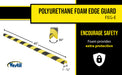 Vestil FEG-E polyurethane foam edge guard feature overview 1