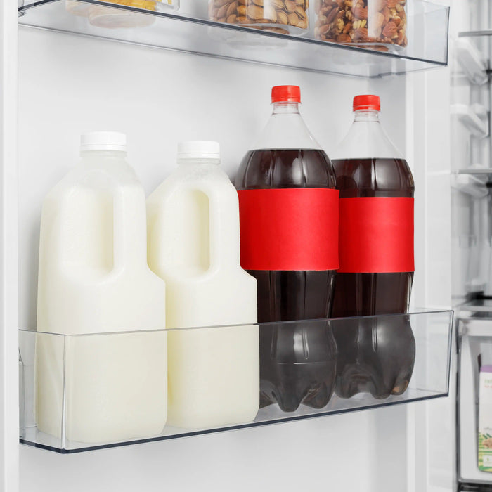 Forno Maderno 28-Inch Built-In 13.6 Cu.Ft. Convertible Refrigerator in Stainless Steel, Left Swing with Decorative Grille (FFFFD1722-32LSG)