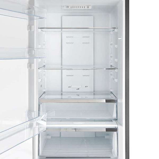 Forno Guardia 23.4" Bottom Freezer Refrigerator Left Swing, 10.8 cu.ft - FFFFD1778-24LS FORNO
