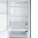 Forno Guardia 23.4" Bottom Freezer Refrigerator Left Swing, 10.8 cu.ft - FFFFD1778-24LS FORNO