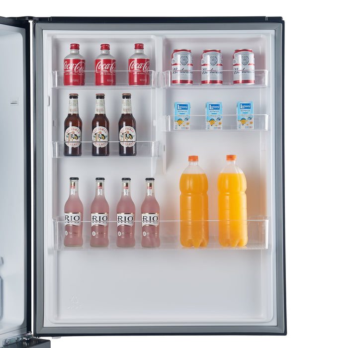 FORNO 4-Piece Appliance Package- 30-Inch Electric Range, Under Cabinet Range Hood, 31-Inch Refrigerator, and Built-In Dishwasher in Black with Antique Brass Trim (FBDL-006-02US)