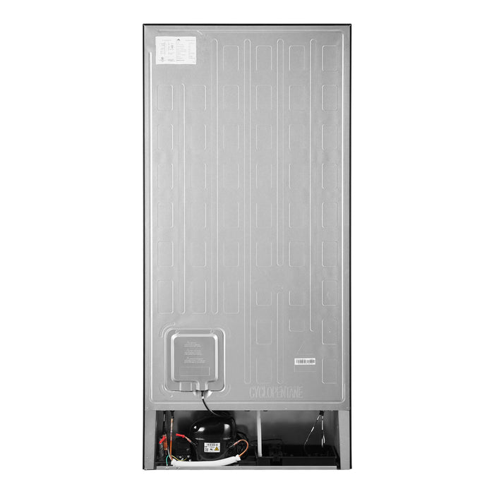 Forno Milano Espresso 31-Inch 17.2 cu. ft. Bottom Freezer Door Refrigerator in Black with Stainless Steel Handle (FFFFD1786-31BLK) FORNO