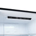Forno Milano Espresso 31-Inch 17.2 cu. ft. Bottom Freezer Door Refrigerator in Black with Stainless Steel Handle (FFFFD1786-31BLK) FORNO