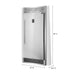 FORNO Rizzuto 28’’ Right Swing Refrigerator/Freezer Stainless Steel color 13.8 cu.ft with Grille Trim Kit - FFFFD1933-32RS FORNO