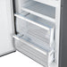 Forno Guardia 46.8 Inch 21.6 cu.ft. Side-by-Side Bottom Freezer Refrigerator in Stainless Steel (FFFFD1778-48) FORNO