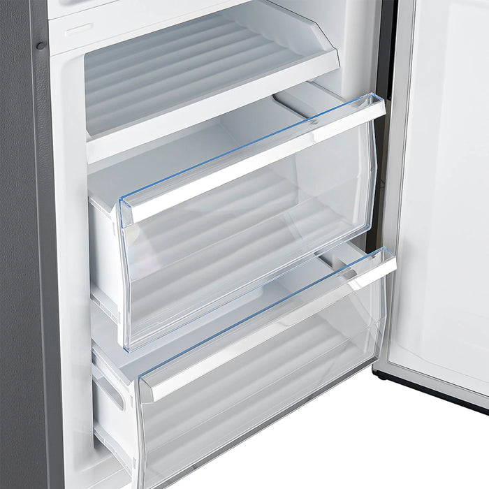 Forno Guardia 46.8 Inch 21.6 cu.ft. Side-by-Side Bottom Freezer Refrigerator in Stainless Steel (FFFFD1778-48) FORNO