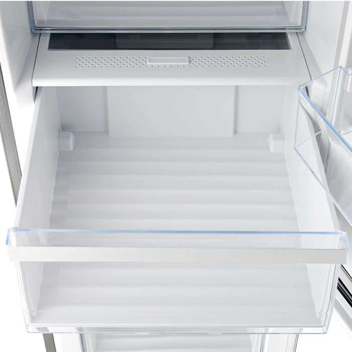 Forno Guardia 46.8 Inch 21.6 cu.ft. Side-by-Side Bottom Freezer Refrigerator in Stainless Steel (FFFFD1778-48) FORNO