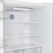 Forno Espresso Moena 36-inch 19.2 Cu.ft French Door Refrigerator in White with Antique Brass Handle (FFRBI1820-36WHT) FORNO