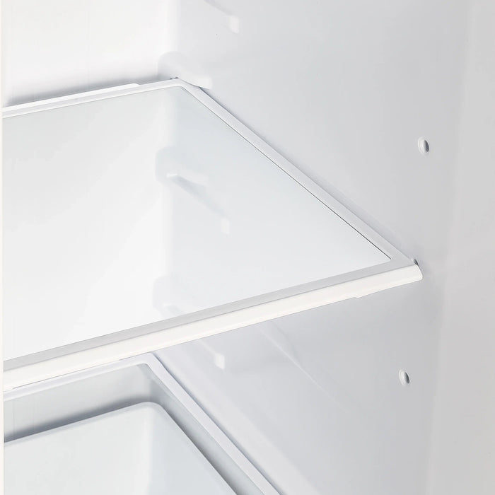 Forno Espresso Salerno 36-inch 20 cu.ft Side-by-Side Refrigerator with Water Dispenser in White with Antique Brass Handle (FFRBI1844-36WHT) FORNO