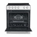 Forno Leonardo Espresso 30-Inch Electric Range with 5.0 cu. Ft. Electric Oven in Stainless Steel (FFSEL6012-30) FORNO