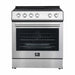 Forno Espresso 3-Piece Appliance Package - 30-Inch Electric Range with 5.0 Cu.Ft. Electric Oven, Refrigerator... - Close-Up