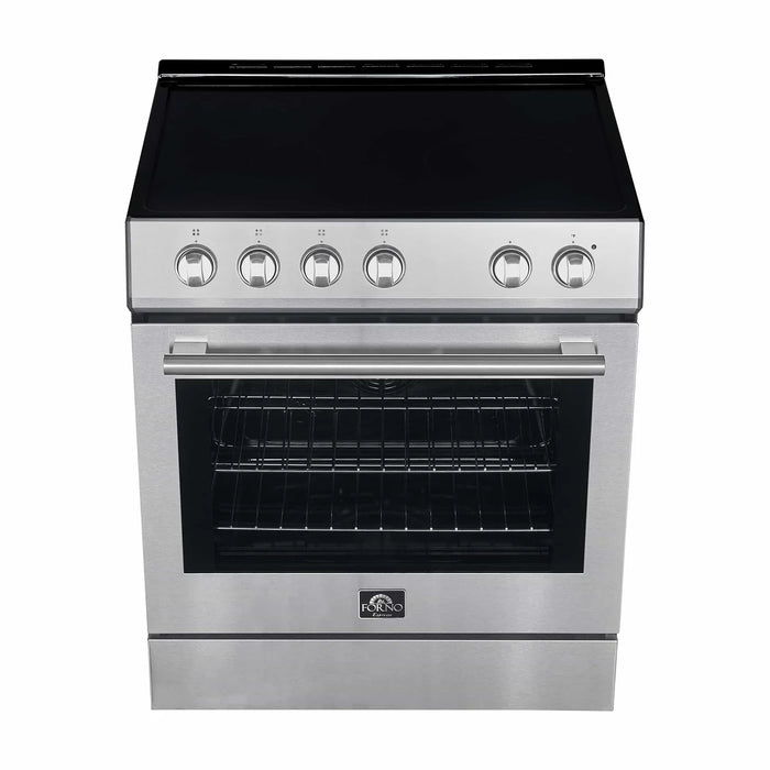 Forno Espresso 2-Piece Appliance Package - 30-Inch Electric Range with 5.0 Cu.Ft. Electric Oven and... - Dimensions