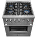 Forno FFSGS6277 Gas Ranges 1 Oven - view 3