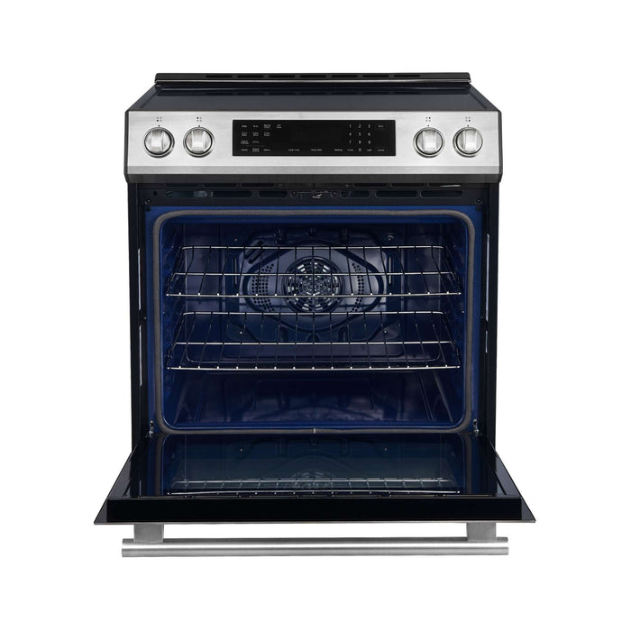Forno Donatello 30-Inch Stainless Steel Induction Range - Front Open