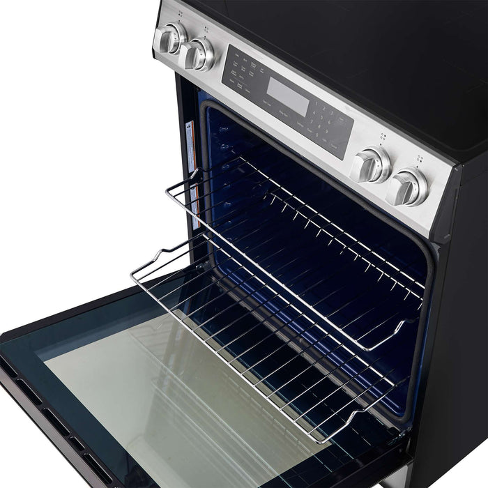 Forno Donatello 30-Inch Stainless Steel Induction Range - Oven Racks