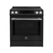 Forno Donatello 30-Inch Black Induction Range - Front View