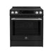 Forno Donatello 30-Inch Black Induction Range - Front Detail