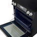 Forno Donatello 30-Inch Black Induction Range - Oven Racks