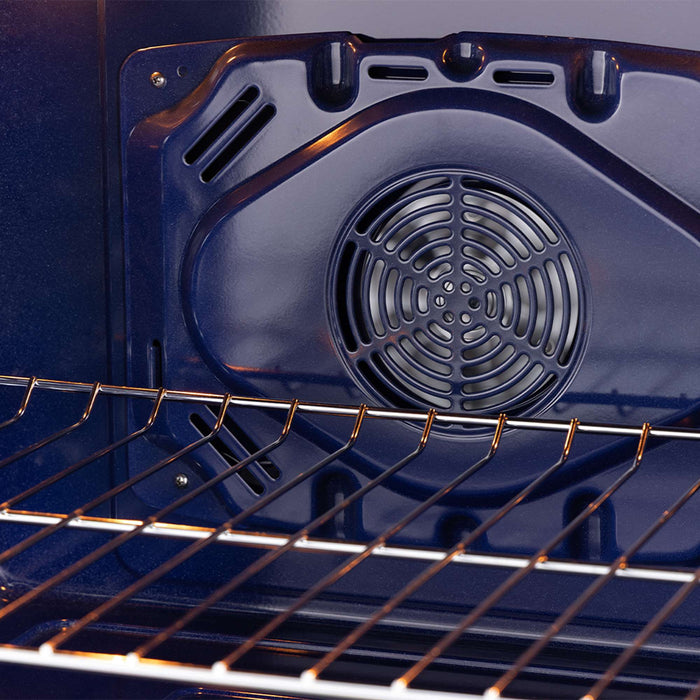 Forno Leonardo Espresso 30-Inch Stainless Steel Induction Range - Convection Fan