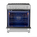 Forno Leonardo Espresso 30-Inch Stainless Steel Induction Range - Front Open