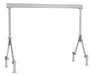 Vestil FHA-2-15-10-ALO Aluminum Fixed Height Gantry Crane With Adjustable Leveling Option 15 ft. X 10 ft. 2,000 lb. Capacity 