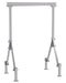Vestil FHA-2-8-10-ALO Aluminum Fixed Height Gantry Crane With Adjustable Leveling Option 8ft. X 10 ft. 2,000 lb. Capacity Sil