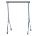 Vestil FHA-2-8-10 Aluminum Fixed Gantry Crane with Glass Filled Nylon Locking Casters 8 ft. x 10 ft. 2,000 lb. Capacity Silve