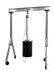 Vestil FHA-4-8-10 aluminum fixed gantry crane with phenolic locking casters - view 4