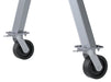 Vestil FHA-6-12-10 aluminum fixed gantry crane with phenolic locking casters - view 2