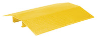 Vestil FHCR-48-40-8-4H-YL Fabricated Aluminum Hose and Cable Crossovers 48 in. x 40 in. 2,000 lb. Capacity Yellow