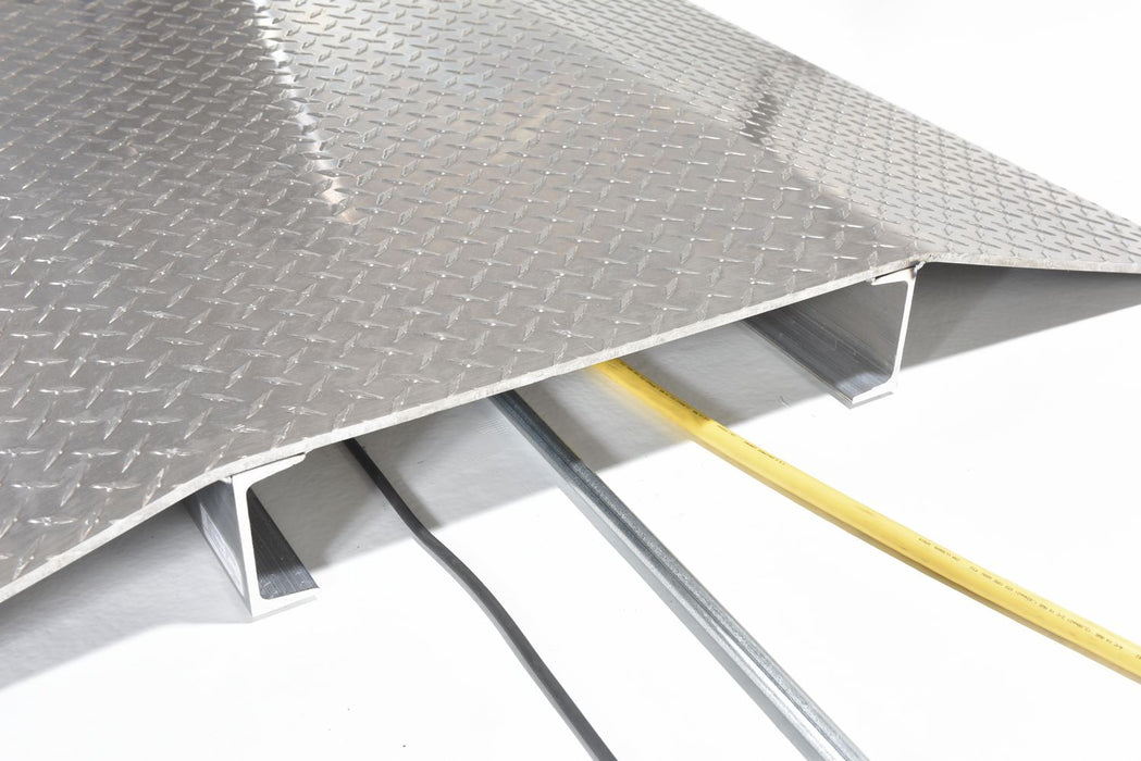 Vestil FHCR-48-48-16-4H fabricated aluminum hose and cable crossovers - view 6