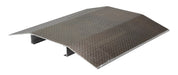 Vestil FHCR-48-48-16-4H Fabricated Aluminum Hose and Cable Crossovers 48 in. x 48 in. 2,000 lb. Capacity Silver