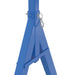 Vestil FHS-10-10 steel fixed gantry crane with ductile steel locking casters - view 2