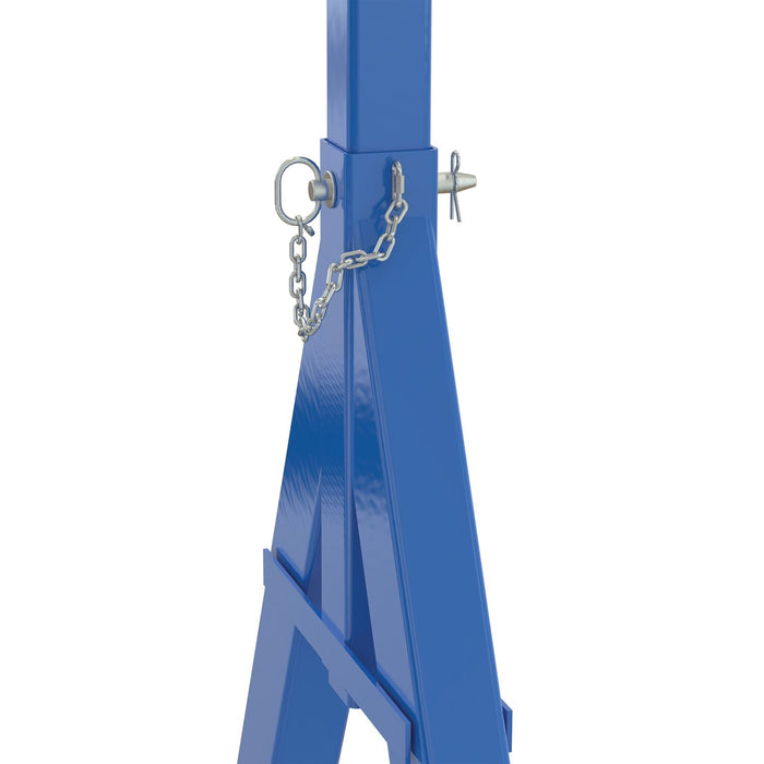 Vestil FHS-4-15 steel fixed gantry crane with phenolic casters - view 3